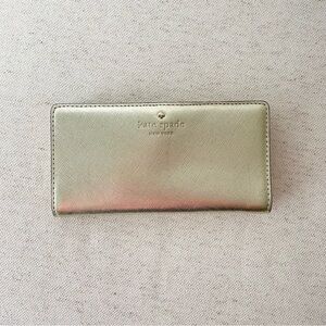Kate Spade Cedar Street Gold Wallet